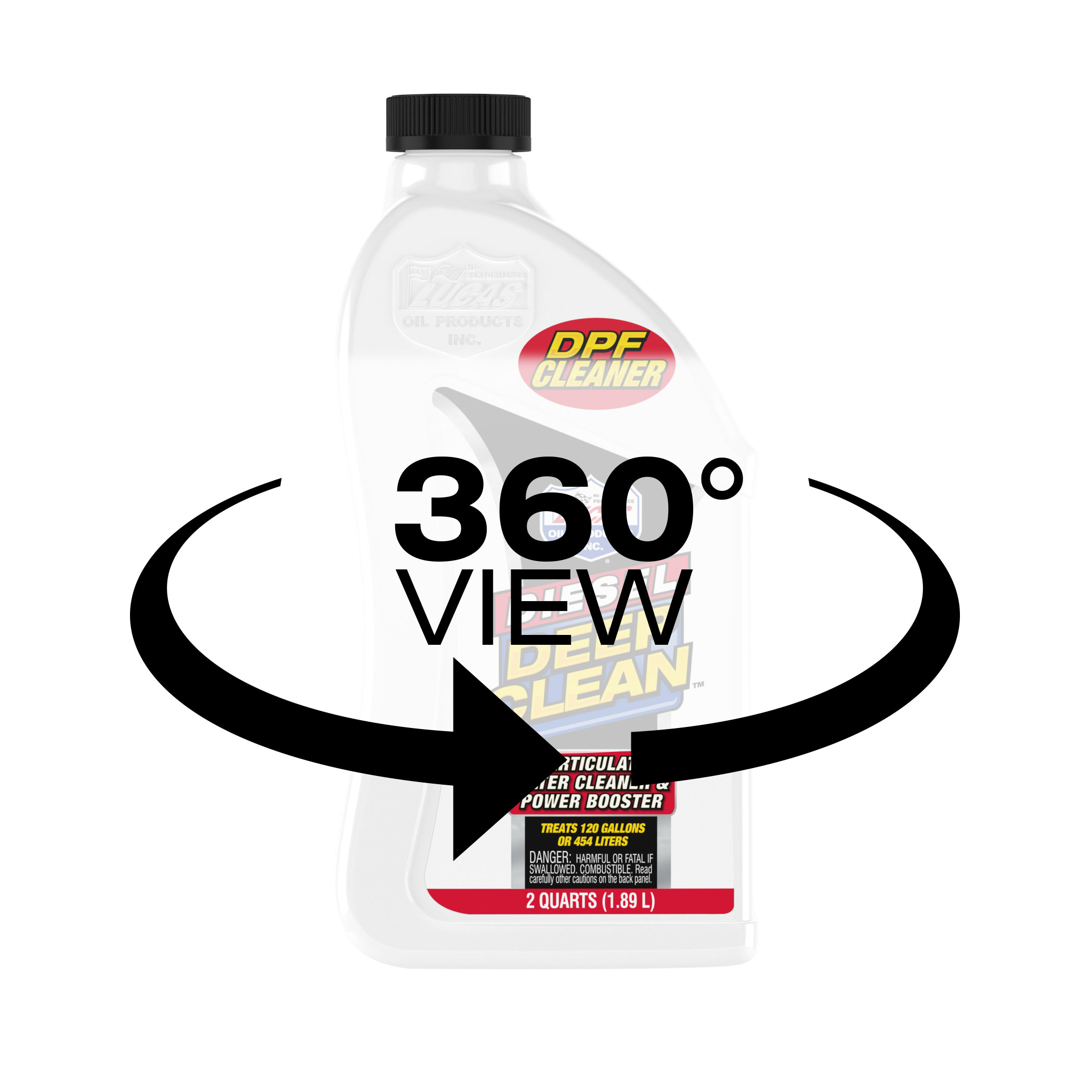 thumbnail image 2 of Lucas Diesel Deep Clean DPF Filter Cleaner & Power Booster 40872 | 473ml 2 of 3