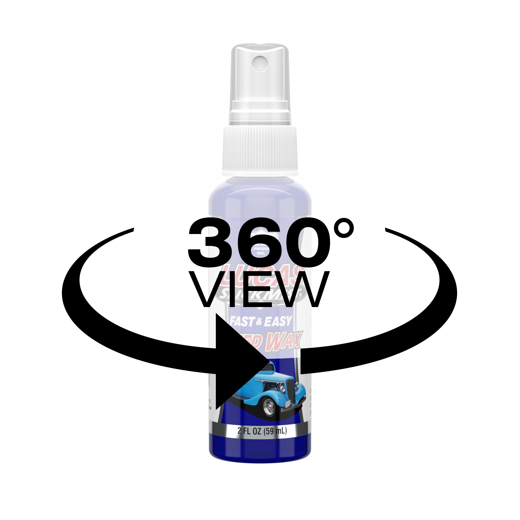 okpetroleum.com: Lucas Oil 10160 Slick Mist Speed Wax 24oz Spray