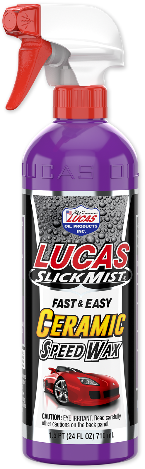 Dust magnet-Lucas slick mist speed wax