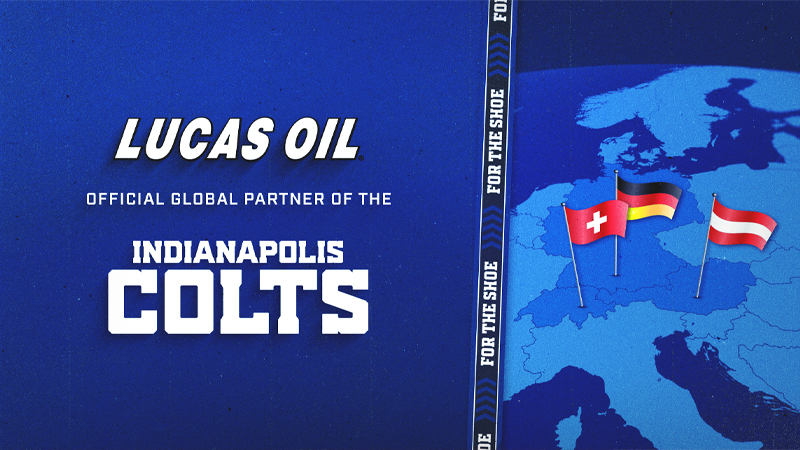 Colts announce Lucas Oil as Official Global Partner 