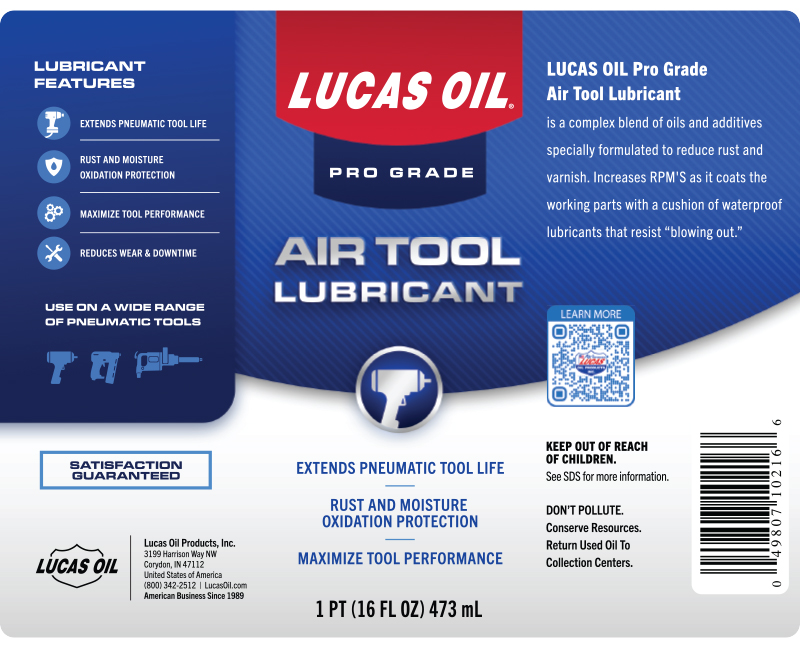 Air Tool Lubricant - 16oz (Label)