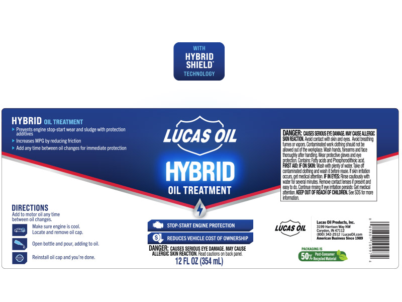 Hyrbid Oil Treatment label