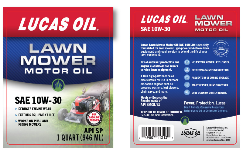 SAE 10W-30 label