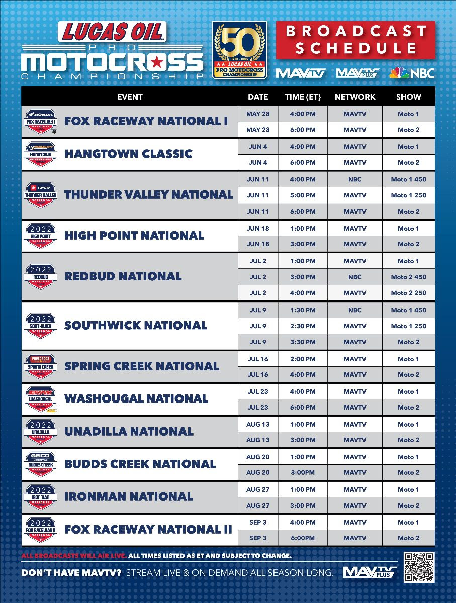 Comprehensive Live Broadcast Schedule Signifies Historic Milestone for