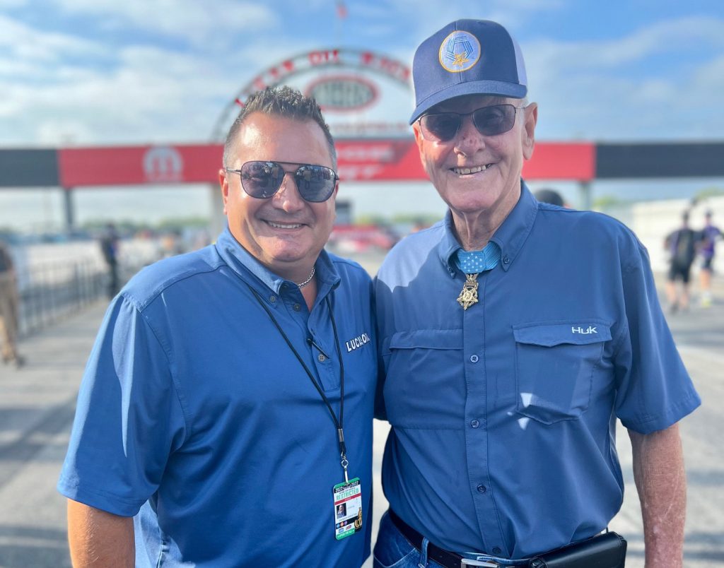 Medal of Honor Recipient Robert Patterson Honored at NHRA U.S. Nationals Lucas Oil Products