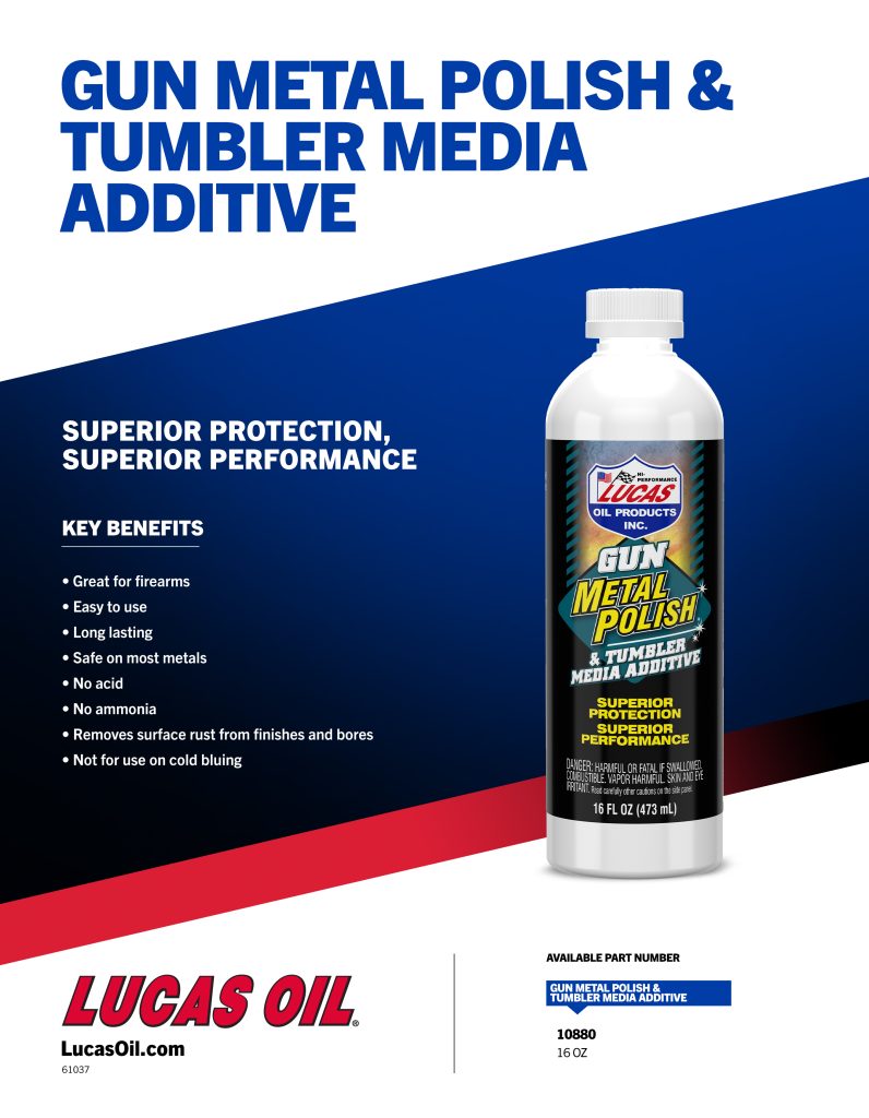 Gun metal polish flyer