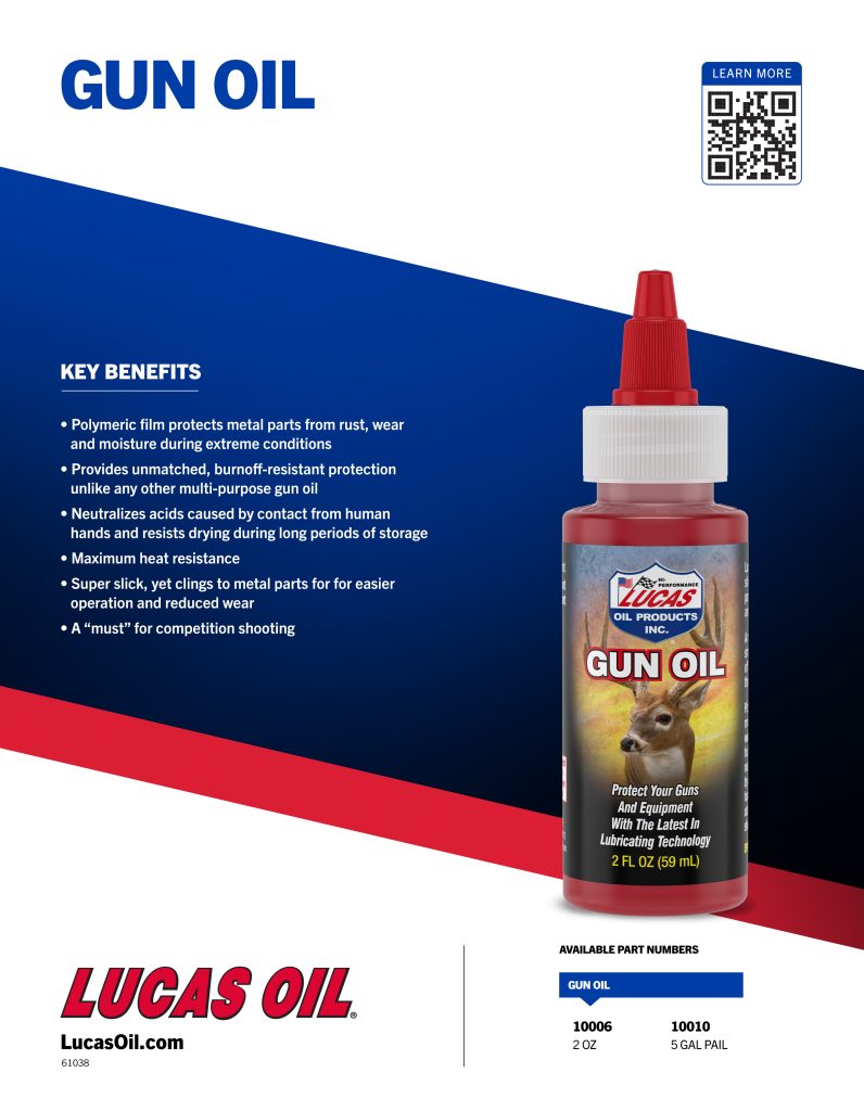 Gun Oil Flyer