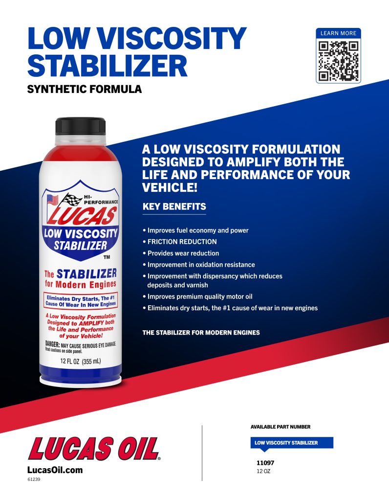 Low Viscosity Stabilizer flyer