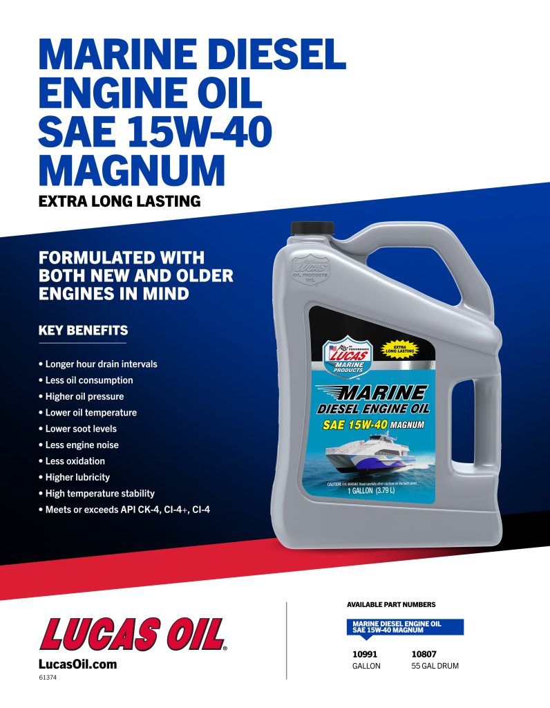 SAE 15W-40 CK-4 - Flyer