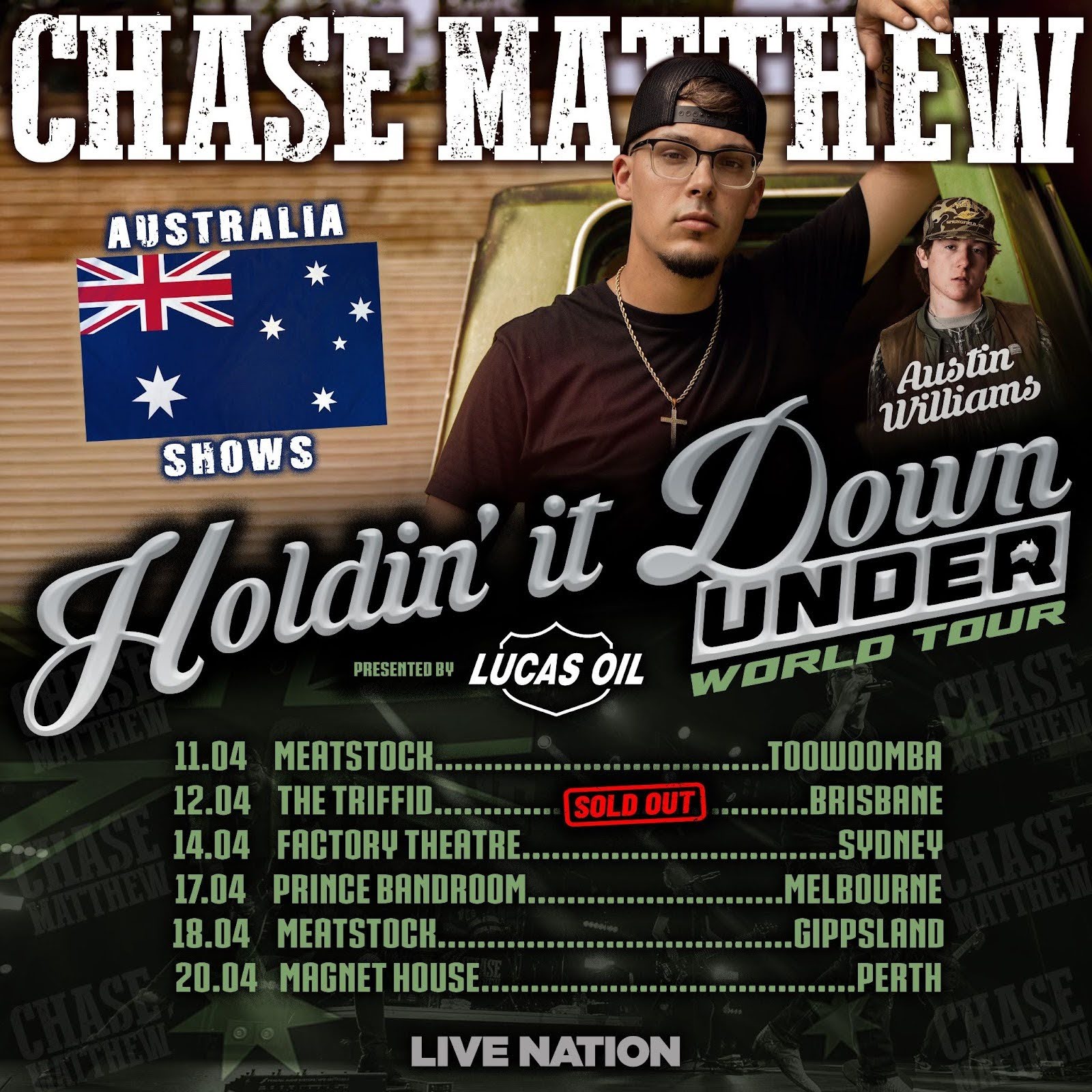 CHASE MATTHEW + LUCAS OIL EXTEND PARTNERSHIP THROUGH 2027, POWERING GLOBAL EXPANSION CHASE MATTHEW + LUCAS OIL EXTEND PARTNERSHIP THROUGH 2027, POWERING GLOBAL EXPANSION