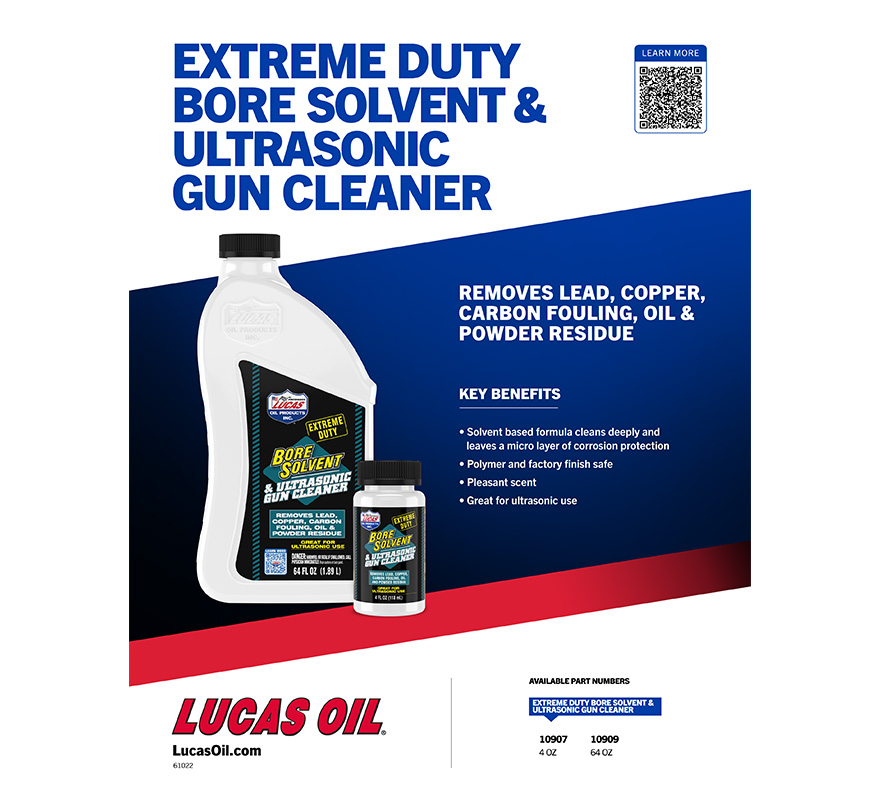 Extreme Duty Bore Solvent & Ultrasonic Gun Cleaner Flyer