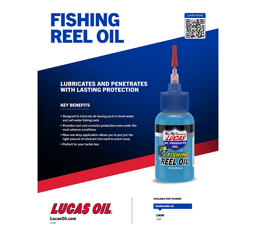 Fishing Reel Oil Flyer