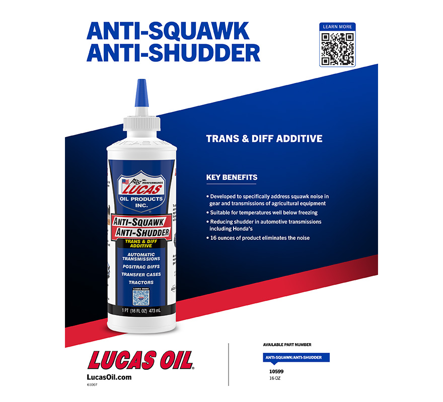 Anti-Squawk Anti-Shudder Trans Diff Additive Flyer