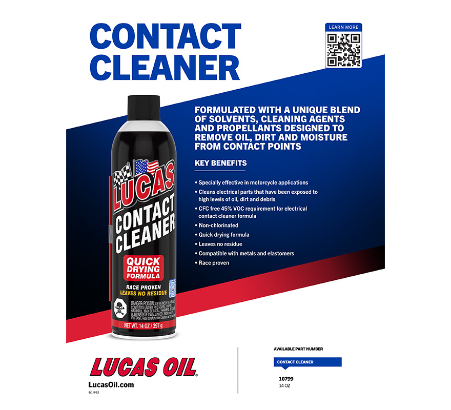 Contact Cleaner Flyer