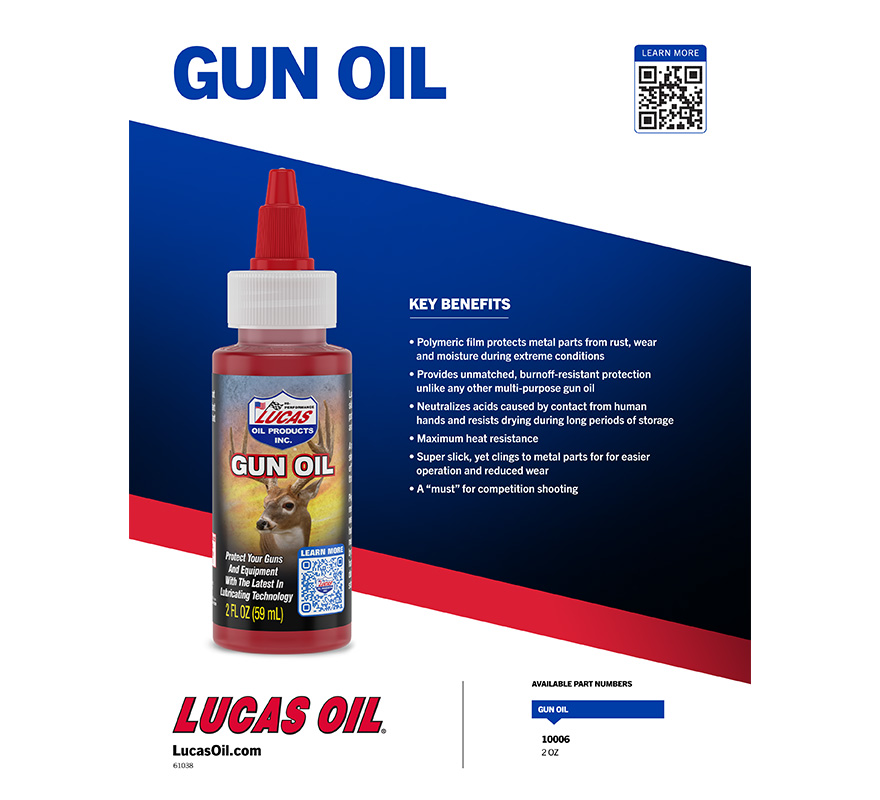 Gun Oil Flyer