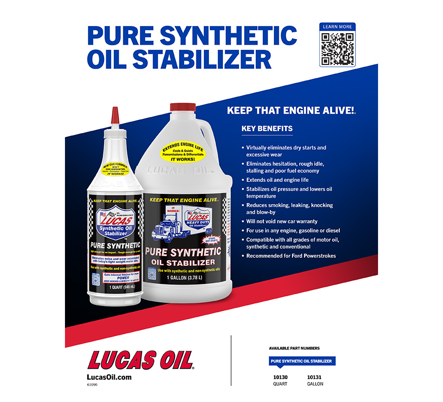 Pure Synthetic Oil Stabilizer flyer