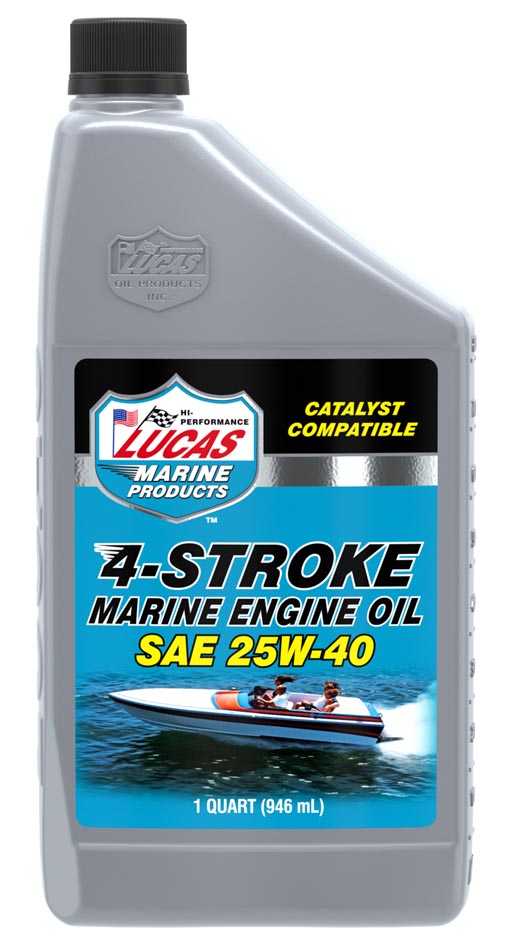 4 Stroke Marine Engine Oil 25W-40 - Quart