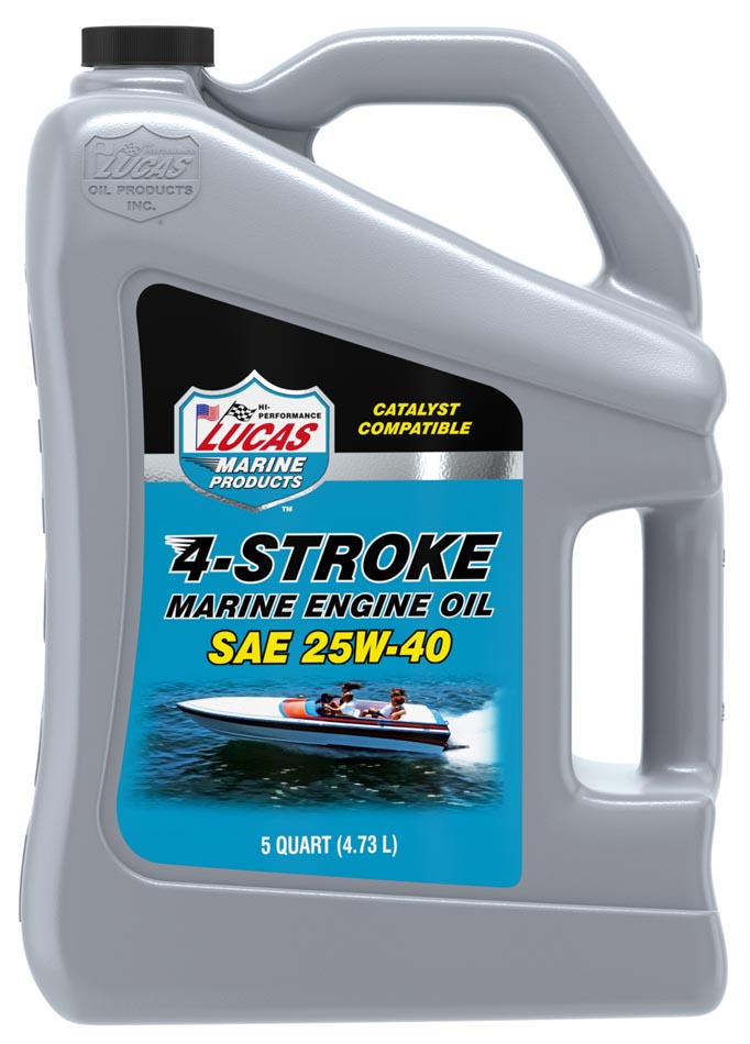 4 Stroke Marine Engine Oil 25W-40 - 5 Quart