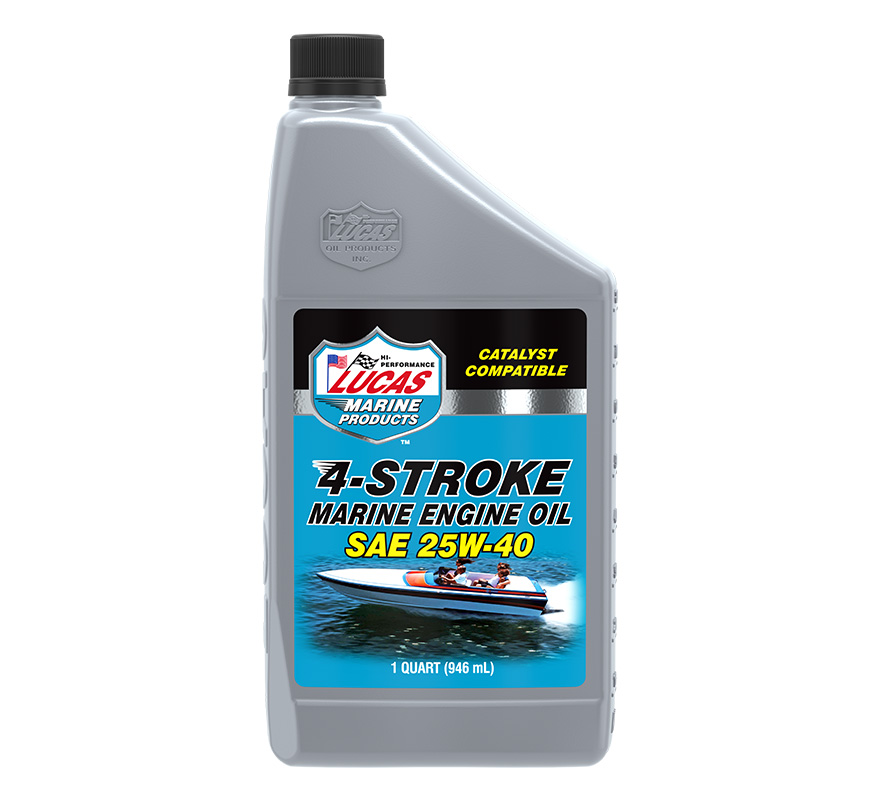 4 Stroke Marine Engine Oil 25W-40 - Quart