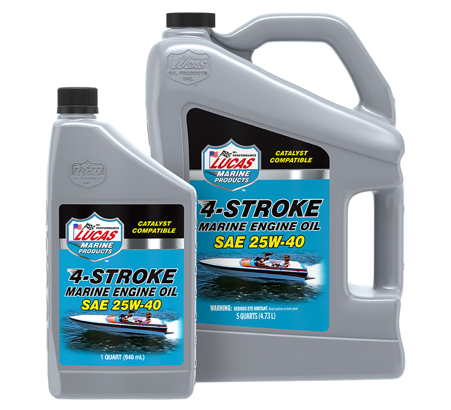 4 Stroke Marine Engine Oil 25W-40