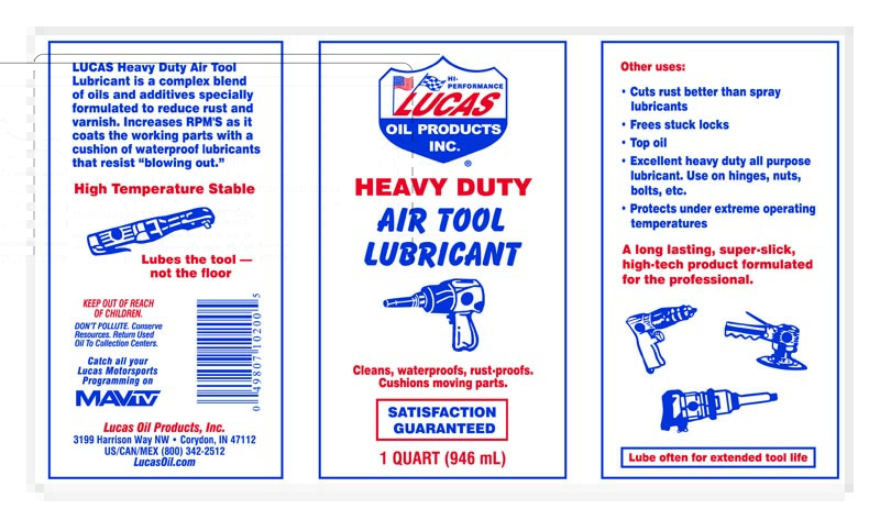 Air Tool Lubricant - 32oz (Label)
