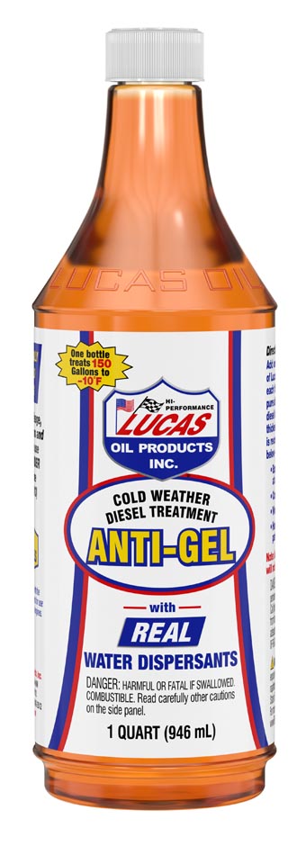 Anti-Gel Cold Weather Diesel Treatment – Lucas Oil Products, Inc. – Keep  That Engine Alive!