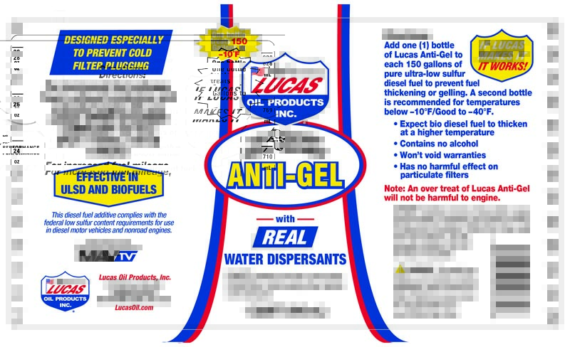 Anti-Gel Cold Weather Diesel Treatment quart label
