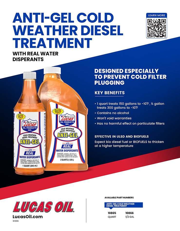 AntiGel Cold Weather Diesel Treatment Lucas Oil Products, Inc