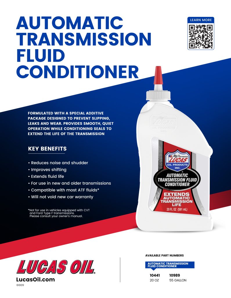 Lucas Oil Automatic Transmission Fluid Conditioner - 20 fl oz (10441) –  MAPerformance