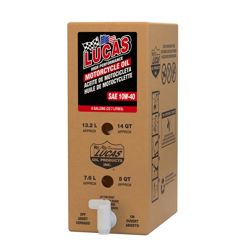 SAE 10W-40 Motorcycle Oil - BIB