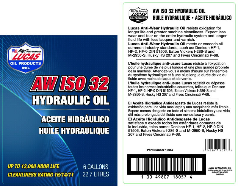 AW ISO 32 Hydraulic Oil - BIB (Label)