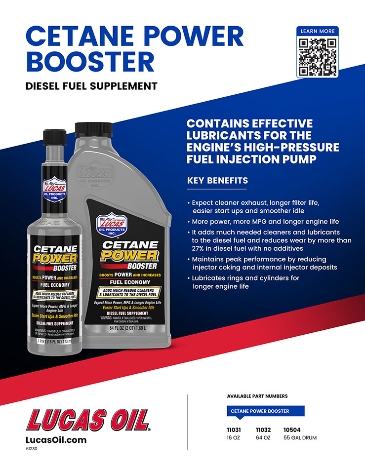 Cétane booster, Diesel 500ml Bardahl