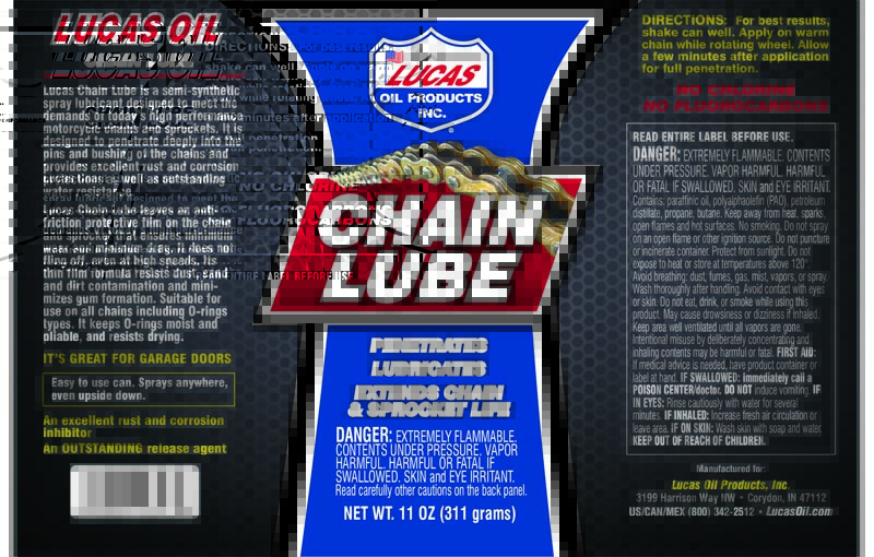 Chain Lube Aerosol - 11oz (Label)