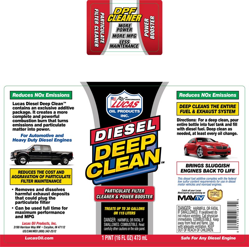 Diesel Deep Clean - 16oz (Label)