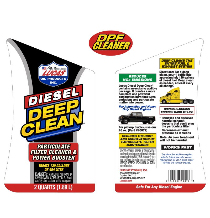 Diesel Deep Clean - 64oz (Label)