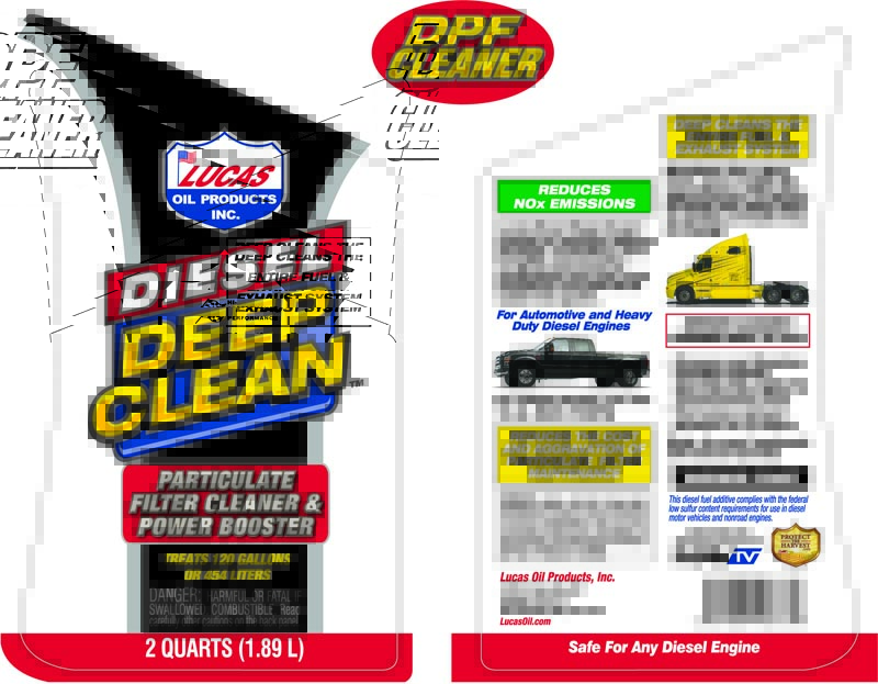 Diesel Deep Clean - 64oz (Label)