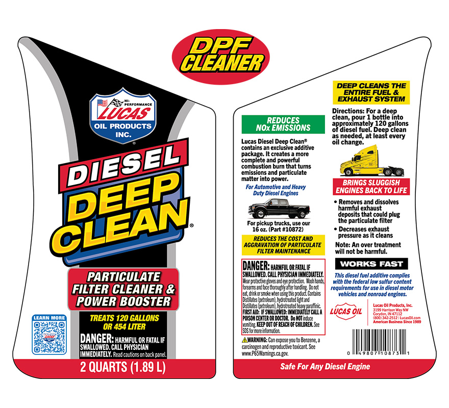 Diesel Deep Clean - 64oz (Label)