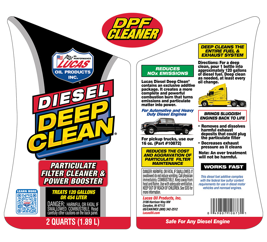 Diesel Deep Clean - 64oz (Label)