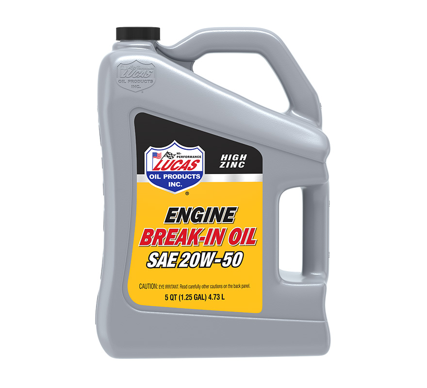 Engine Break-In Oil SAE 20w-50 gallon