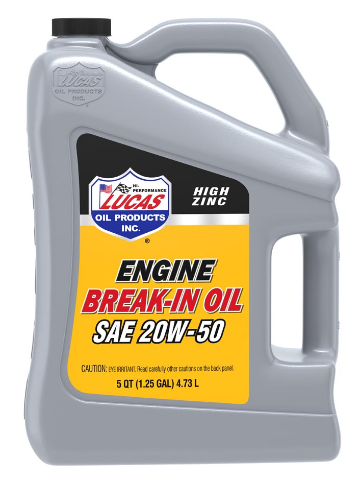 Engine Break-In Oil SAE 20w-50 gallon