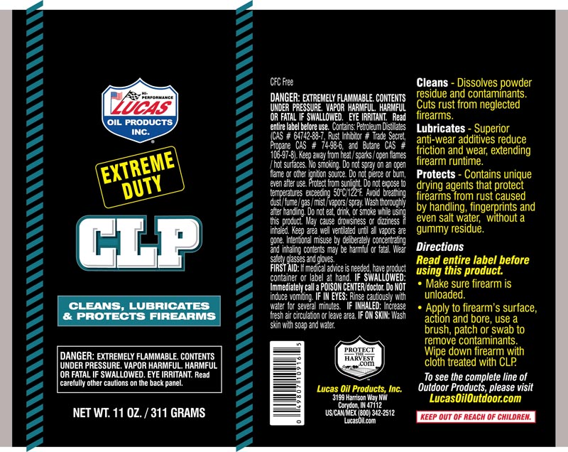 Lucas Oil 10915 Extreme Duty CLP, 4 Oz. Bottles, Case Of 12