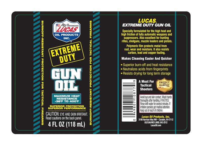 Gun Oil – Lucas Oil Products, Inc. – Keep That Engine Alive!