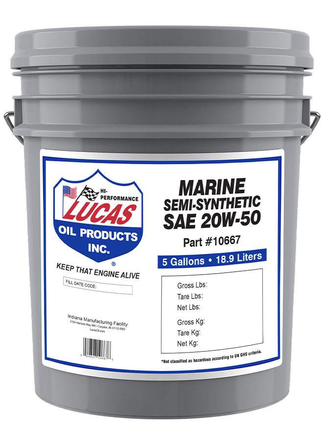 Lucas Semi-Synthetic SAE 20W-50 Racing Engine Oil