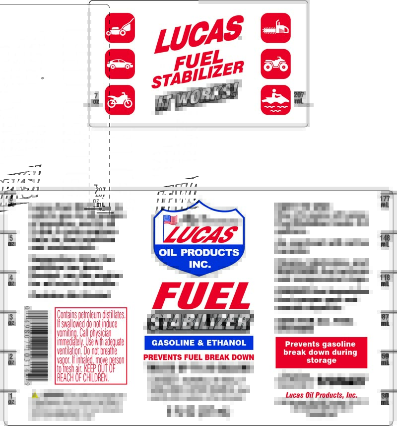 Fuel Stabilizer - 8oz (Label)