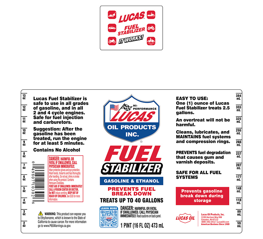 Fuel Stabilizer - 16oz