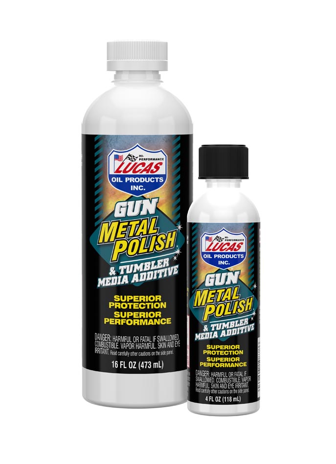 Gun Metal Polish & Tumbler Media Additive – Lucas Oil Products, Inc. – Keep  That Engine Alive!