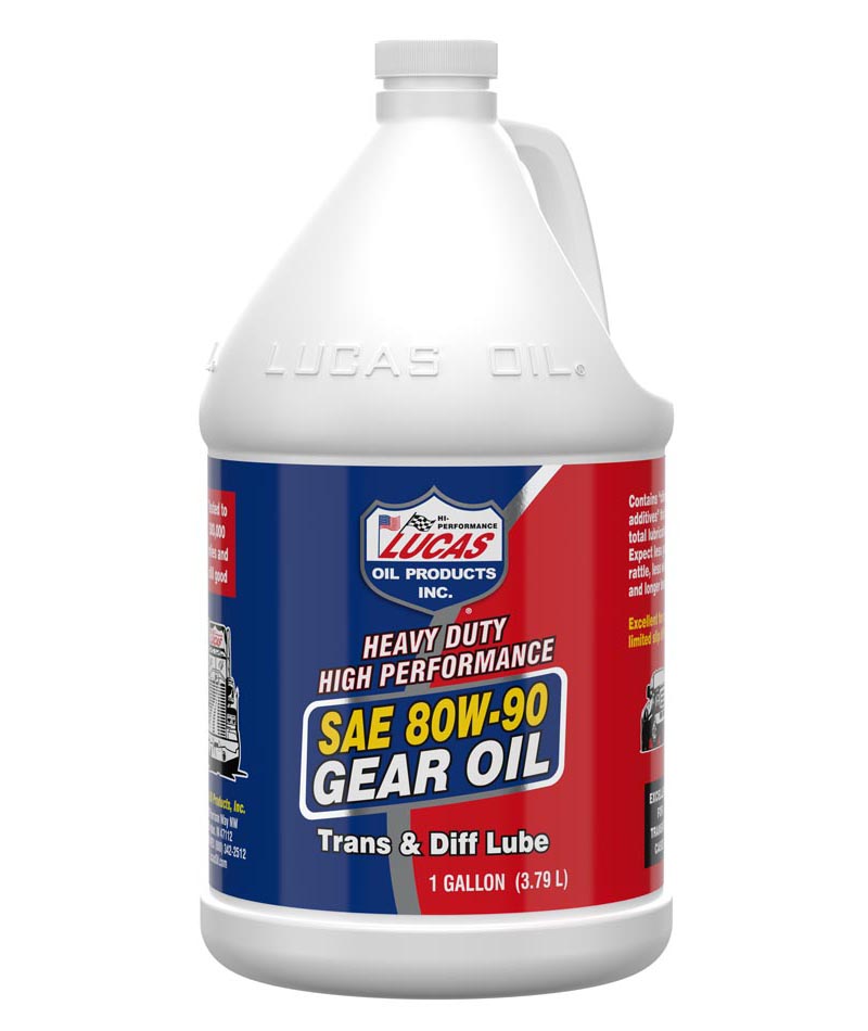 LUCAS OIL Gear Oil 80W-90, QT. #10043