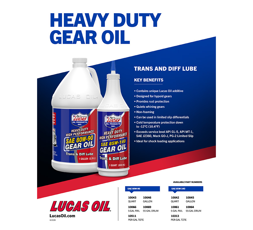 Heavy Duty Gear Oil Flyer