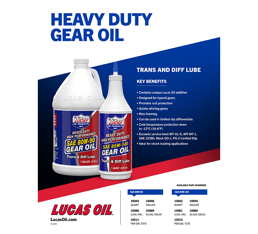 Heavy Duty Gear Oil Flyer