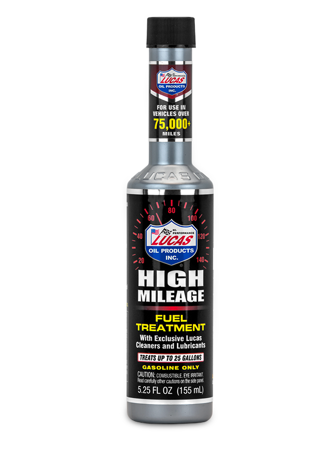 Lucas Oil High Mileage Fuel Treatment - 5.25 fl oz (10977